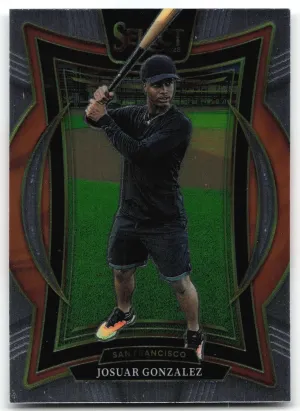 Josuar Gonzalez 2025 Panini Select San Francisco Giants