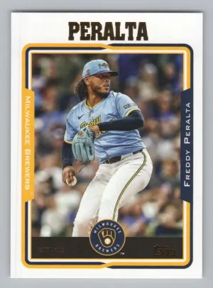 Freddy Peralta 2025 Topps Archives Milwaukee Brewers