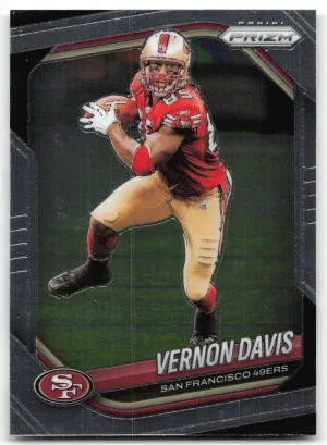 Vernon Davis 2025 Panini Prizm San Francisco 49ers