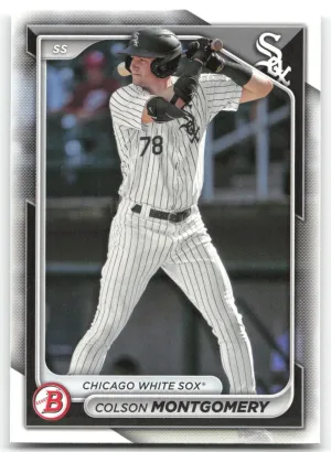 Colson Montgomery 2024 Bowman Prospects Chicago White Sox