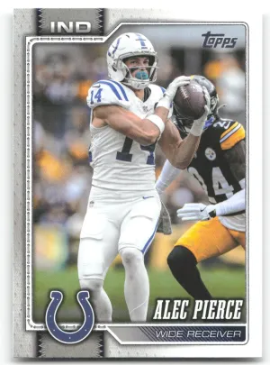Alec Pierce 2026 Topps Flagship Indianapolis Colts