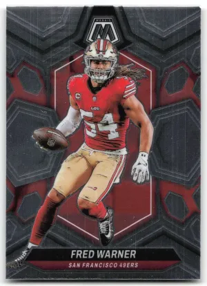 Fred Warner 2024 Panini Mosaic San Francisco 49ers