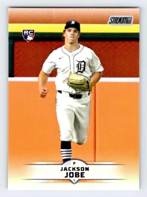 Jackson Jobe RC 2025 Stadium Club Detroit Tigers