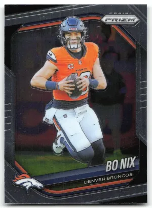 Bo Nix 2025 Panini Prizm Denver Broncos