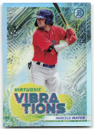 Marcelo Mayer 2022 Bowman Virtuosic Vibrations Red Sox