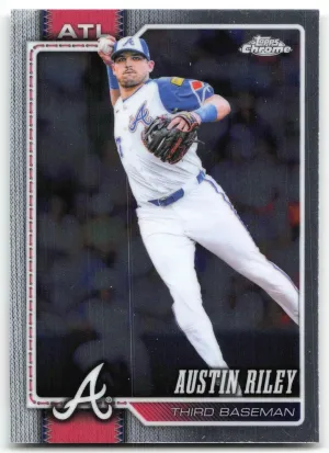Austin Riley 2026 Topps Chrome Atlanta Braves