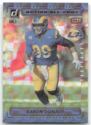 Aaron Donald 2022 Donruss Action All-Pros Los Angeles Rams