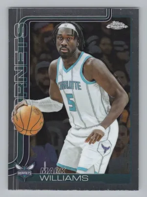 Mark Williams 2025-26 Topps Chrome Hornets