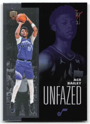 Ace Bailey Rookie 2025-26 Topps Signature Class Unfazed Utah Jazz