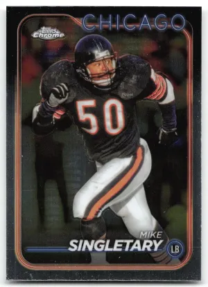Mike Singletary 2024 Topps Chrome Bears