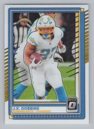 J.K. Dobbins 2025 Donruss Optic Los Angeles Chargers