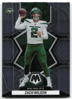 Zach Wilson 2022 Panini Mosaic New York Jets