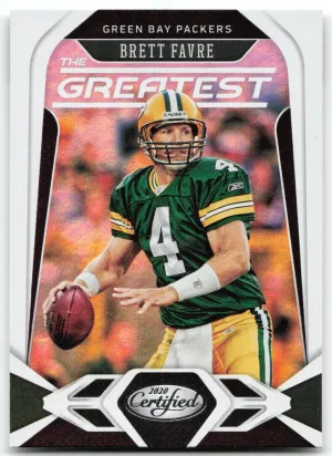 Brett Favre 2020 Panini Certified The Greatest Green Bay Packers