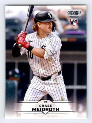 Chase Meidroth RC 2025 Stadium Club Chicago White Sox