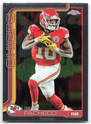 Isiah Pacheco 2025 Topps Chrome Kansas City Chiefs