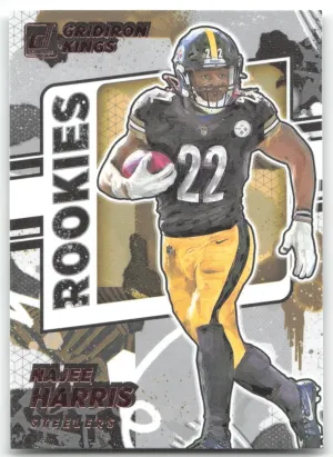 Najee Harris 2021 Donruss Rookie Gridiron Kings Pittsburgh Steelers