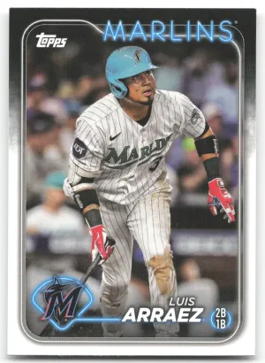Luis Arraez 2024 Topps Miami Marlins
