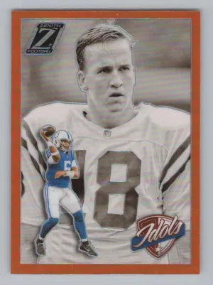 Anthony Richardson / Peyton Manning 2024 Panini Zenith Idols Orange Colts