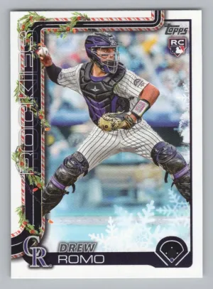 Drew Romo RC 2025 Topps Holiday Rockies