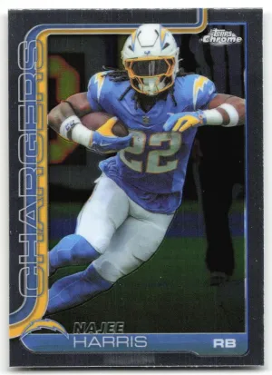 Najee Harris 2025 Topps Chrome Los Angeles Chargers