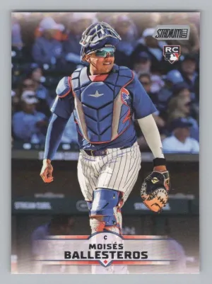 Moisés Ballesteros Rookie 2025 Stadium Club Chicago Cubs