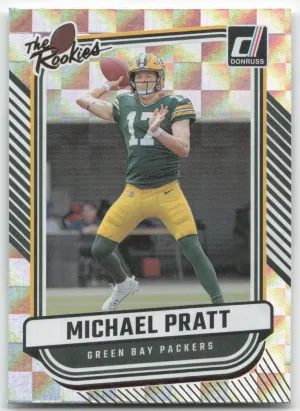 Michael Pratt 2024 Donruss The Rookies Packers