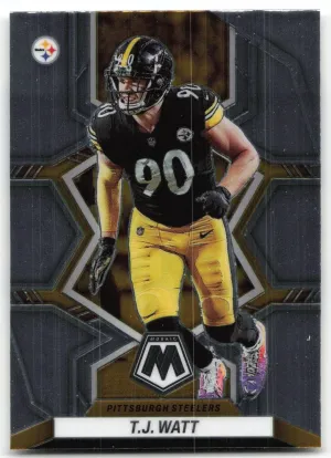 T.J. Watt 2022 Panini Mosaic Pittsburgh Steelers