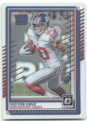 Victor Cruz 2025 Donruss Optic New York Giants