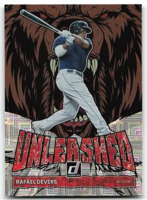 Rafael Devers 2022 Donruss Unleashed Vector Red Sox