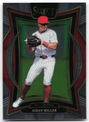 Aidan Miller 2025 Panini Select Philadelphia Phillies