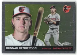 Gunnar Henderson 2025 Topps Chrome Platinum Baltimore Orioles