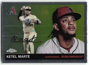 Ketel Marte 2025 Topps Chrome Platinum Arizona Diamondbacks