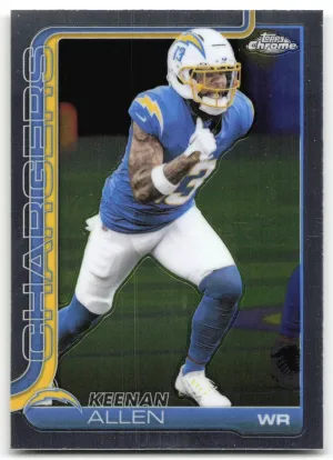 Keenan Allen 2025 Topps Chrome Los Angeles Chargers