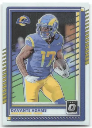 Davante Adams 2025 Donruss Optic Los Angeles Rams