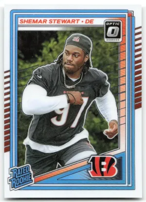 Shemar Stewart Rookie 2025 Donruss Optic Cincinnati Bengals