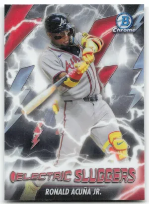 Ronald Acuña Jr. 2026 Bowman Electric Sluggers Braves