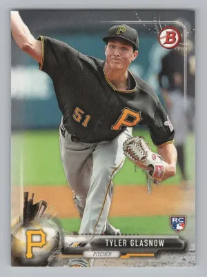 Tyler Glasnow Rookie 2017 Bowman Pittsburgh Pirates