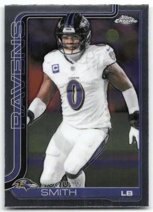 Roquan Smith 2025 Topps Chrome Baltimore Ravens