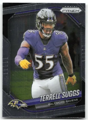 Terrell Suggs 2025 Panini Prizm Baltimore Ravens