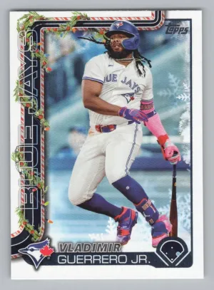 Vladimir Guerrero Jr. 2025 Topps Holiday Blue Jays