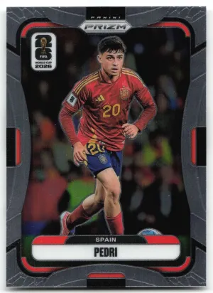 Pedri 2026 Panini Prizm FIFA World Cup Spain