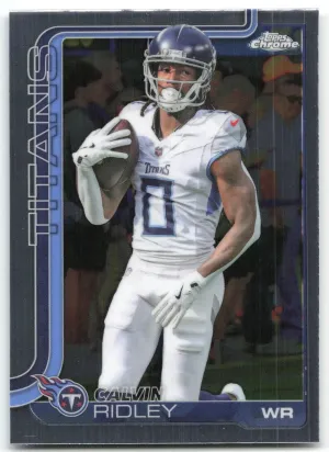 Calvin Ridley 2025 Topps Chrome Tennessee Titans