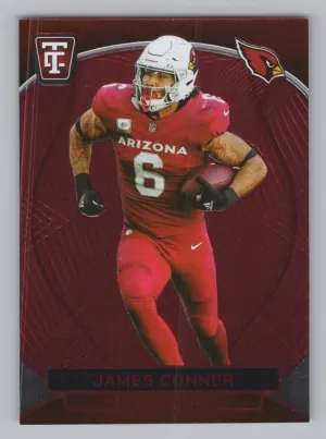 James Conner 2024 Panini Totally Certified Mirror Red #/249 Cardinals