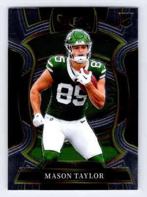 Mason Taylor RC 2025 Panini Select New York Jets
