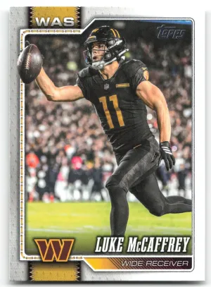Luke McCaffrey 2026 Topps Flagship Washington Commanders