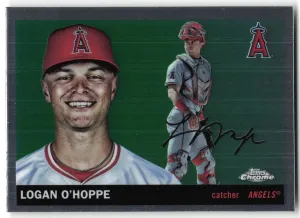Logan O’Hoppe 2025 Topps Chrome Platinum Los Angeles Angels