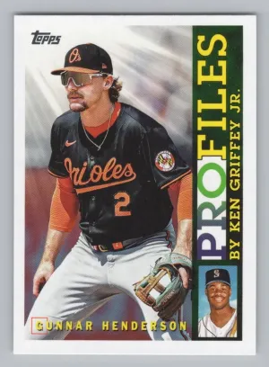 Gunnar Henderson 2026 Topps Topps Profiles Baltimore Orioles