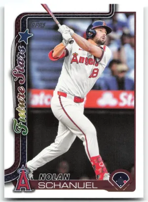 Nolan Schanuel 2025 Topps Los Angeles Angels