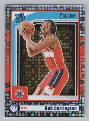 Bub Carrington Rookie 2024-25 Donruss Disco Washington Wizards