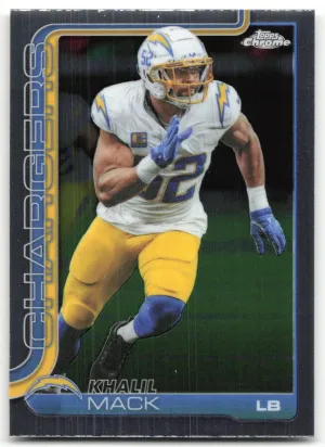 Khalil Mack 2025 Topps Chrome Los Angeles Chargers